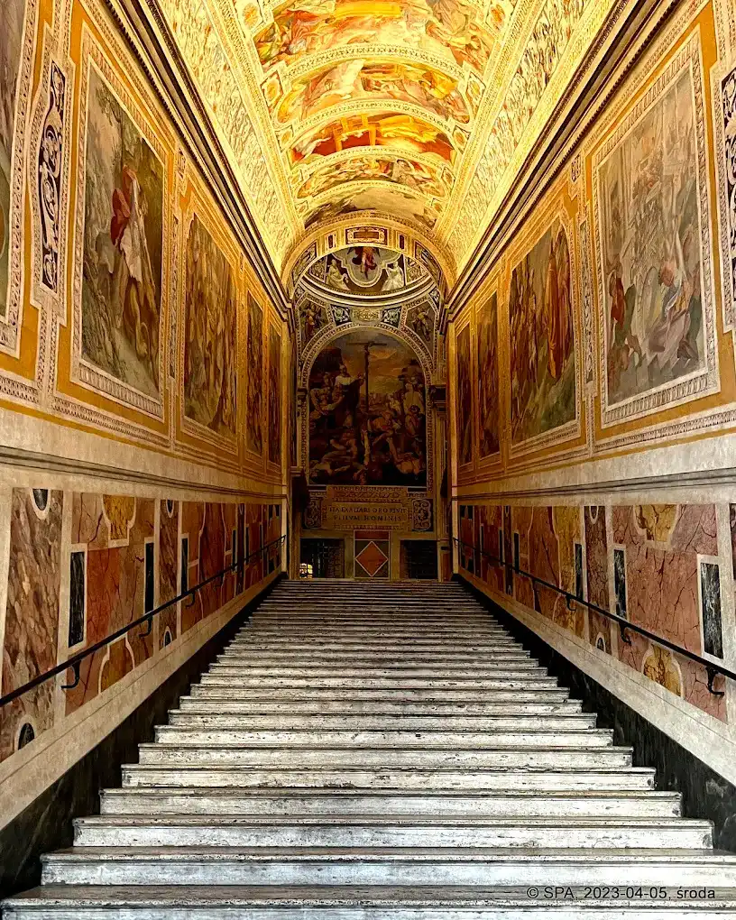 Scala Santa (Holy Stairs), Across from San Giovanni in Laterano (1)