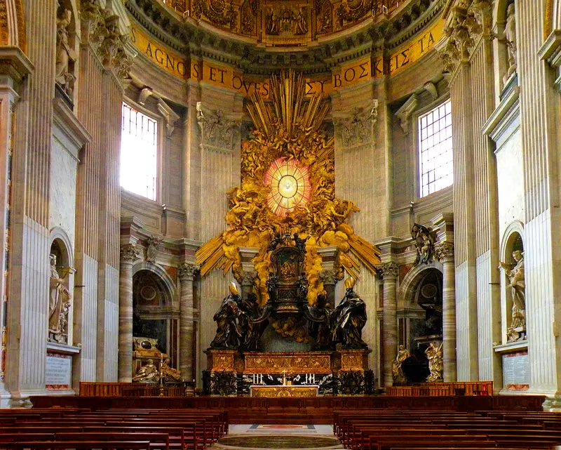 St. Peter Chair - Throne of the first Pope